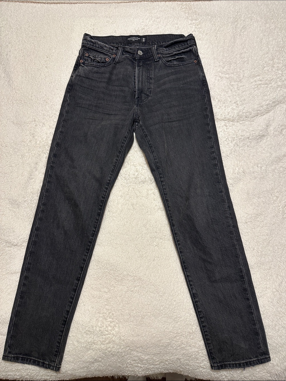 Abercrombie Vintage Slim Black Men's Jeans 30 x 30